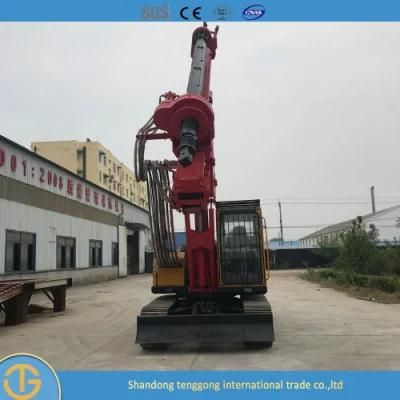 Mini Piling Hammer Construction Auger Machine Crawler Pile Driver Drilling Dr-90 Rig for Free Can Customized