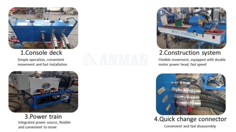 Mx-120A2 Non-Blasting Excavation Tunnel Drill Rig