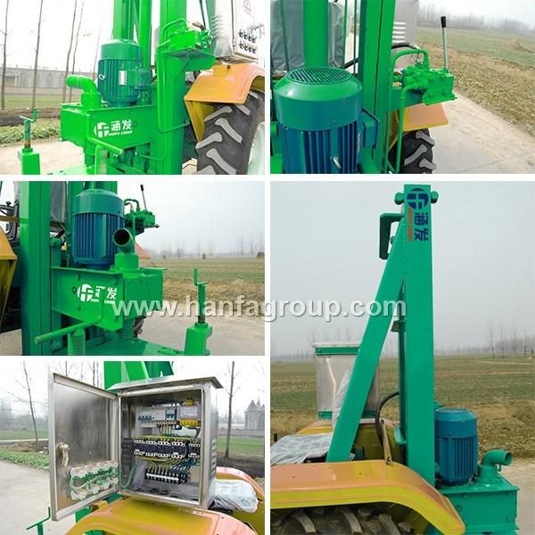 High Quality Engineering Water Drilling Rig Prices (HF100T)