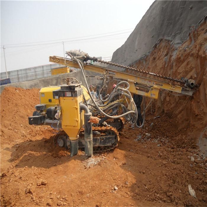 Multi Functional Hydraulic Anchor Drilling Rig Ctq-G140yf Hydraulic DTH Drilling Rig for Slope Supporting