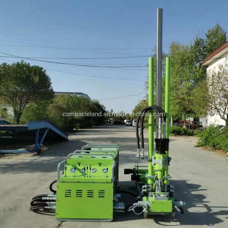 Portable Full Hydraulic Rotary Head Geotechnical Exploration Wireline Core Drilling Machine