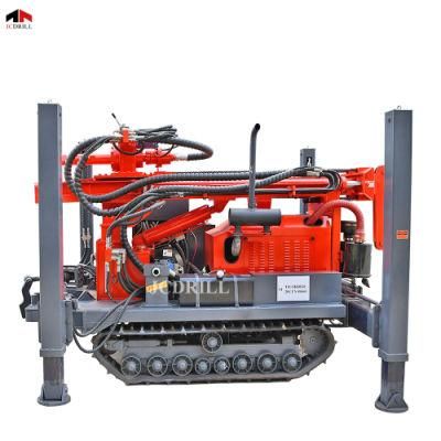 High Quality Heavy Duty Type Water Well Drilling Rig Crawler Drill for Water Well