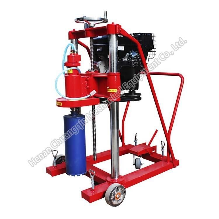 Hz-20 Concrete Core Cutting Machine Price Concrete Core Drilling Hole Machine Gasoline Core Bore Drilling Machine Petrol Pavement Core Drilling Machine