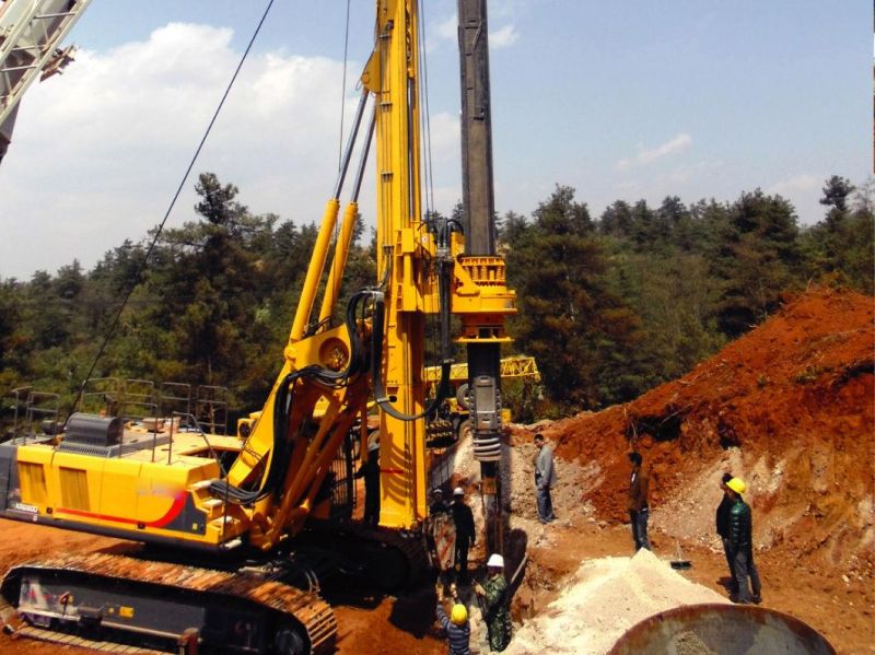 Xr180d Pililng Machine Crawler Rotary Drilling Rig