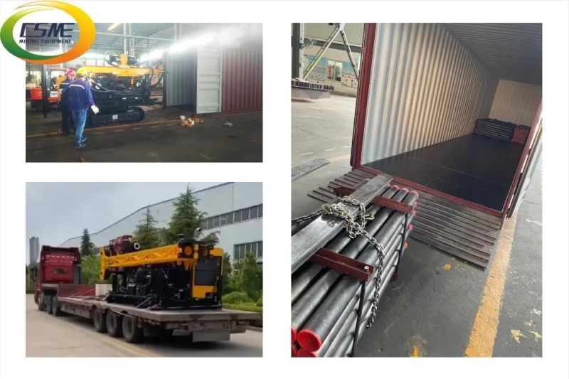 Hard Rock Mining Geological Exploration Drilling Rig Blasting Hole 2000m Well Drilling Rig Machine