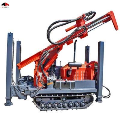 Steel Track Mounted Rotary Portable Crawler Water Well Drilling Rig for Sale