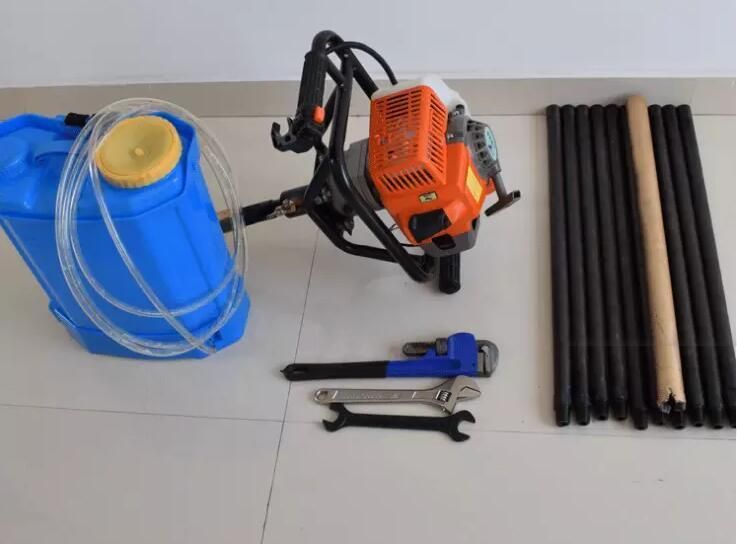 20m Depth Portable Drilling Rig, Backpack Portable Core Sampling Drill