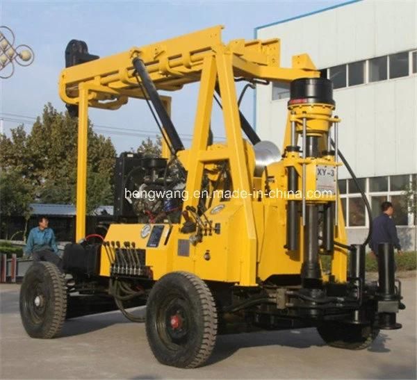 Trailer Mounted Water Well and Mining Drilling Rig (XYX-3)