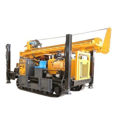 Steel Crawlerportable 500m Hydraulic Water Well Drilling Rig