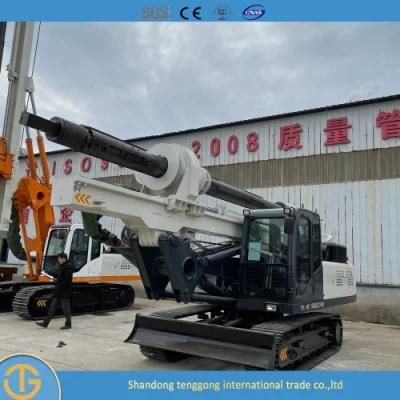 Electric Ground Screw Pile Table Crawler Pile Driver Drilling Dr-90 Crawler Concrete Portable Surface Drilling Rigs Machine