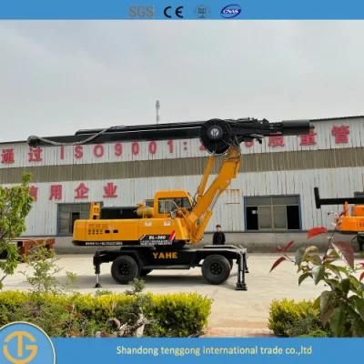 Rotary Head Gasoline Pile Driver Electric Pile Driver Drilling Rig