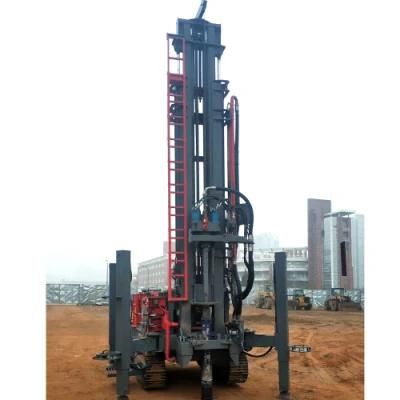 300meters Hydraulic Power Crawler Water Well Drilling Rig