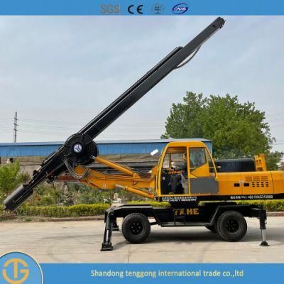 20m China Small Crawler Hydraulic Rotary Drilling Rig Machine