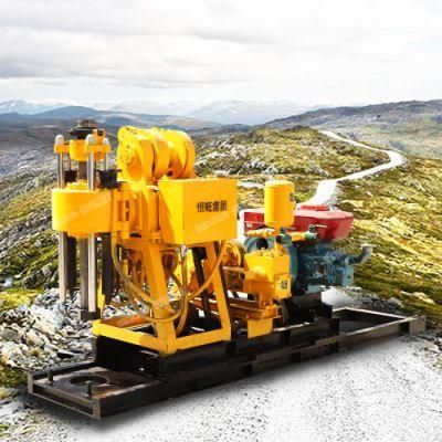 Drilling Rigs Spindle Speed 130r/Min Drilling Depth 190m Hydraulic Crawler Small Core Drilling Rig for Geological Survey