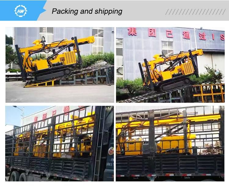 Hydraulic Exploration Water Well Drilling Machine Diesel Power Drilling Rig
