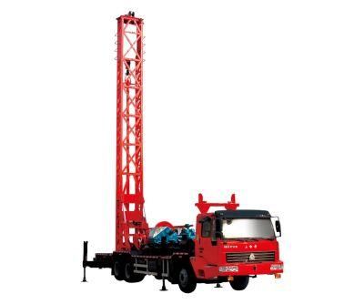 Used 300m Truck Mounted Deep Borehole Water Well Drilling Rig Machine T-Sly550 for Sale