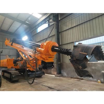 Crawler Hydraulic Rock Bore Pile Machine Rotary Drilling Rig