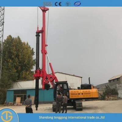 30m Depth Cummins Engine Hydraulic Crawler Core Drilling Rig