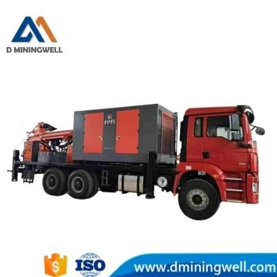 Full Hydraulic Truck Water Well Drilling Rig for 800m