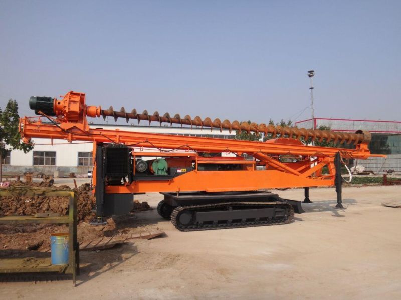 China Length Custom-Made 360-15cfg Ground Screw Spiral Pile Drilling Machine for Sale