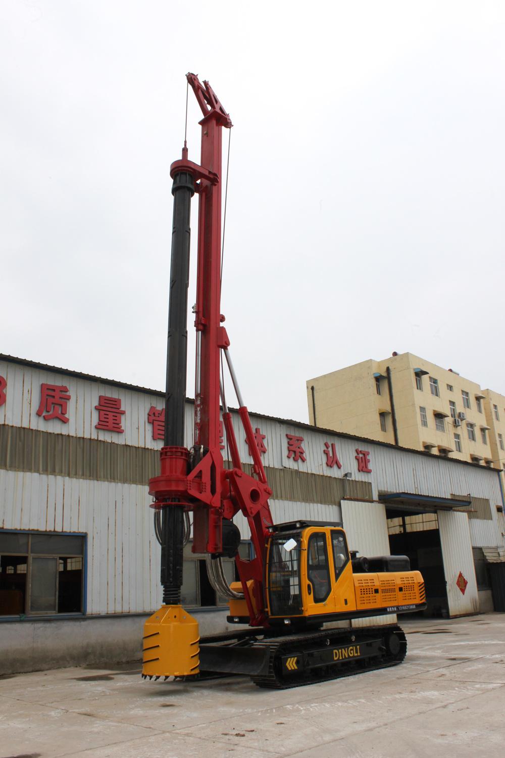 Crawler Hydraulic Water Well Rotary Drilling Machine