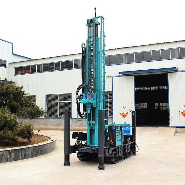 300 Meters Deep Highly Efficient Tailer Mounted Water Well Drilling Rigs for Sale