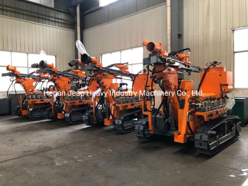 Simple Operations Drill 20meters Deep Mining Crawler Mounted Rock Drilling Equipment