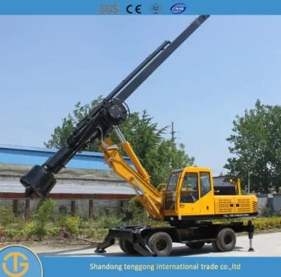 Piling Machine Price Head Hydraulic System Auger Boring Oil Surface Drilling Rig
