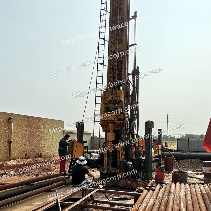 Hydraulic Air Reverse DTH Drilling Rig on Crawler or Truck Chassis