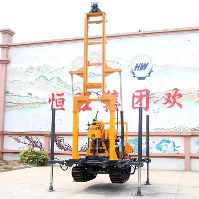 Complex Terrain Water Well Digging Hydraulic Crawler Mounted Drilling Rig