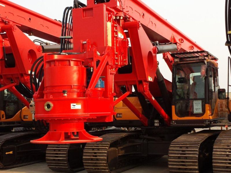 Xr220d Hydraulic Power Rotary Pile Drilling Rigs