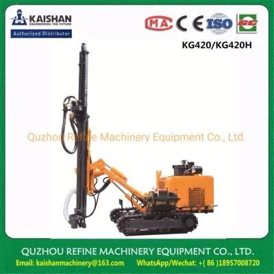 KG420H Kaishan Dia. 90-115mm 25m DTH Drilling Jumbo with Dust collector