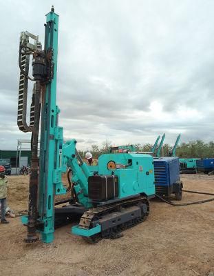 84kw DTH Bit Hf Crawler Solar Pile Driver Machine Rigs