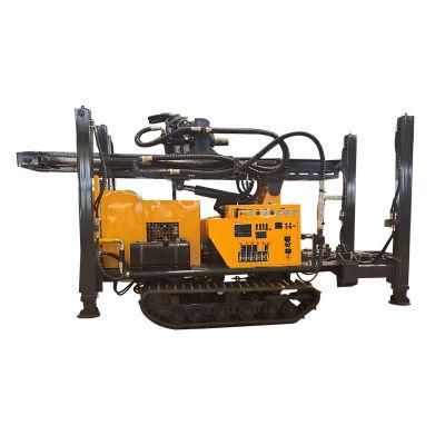 Pneumatic Water Well Drilling Rig 200m Compressor with Borewell Rig Mini Well Drilling Rig Rigs