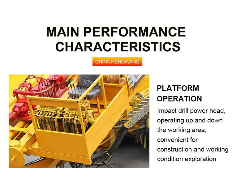 Most Popular Hydraulic Drilling Rig for Anchor Drilling and Slope Supporting Drilling