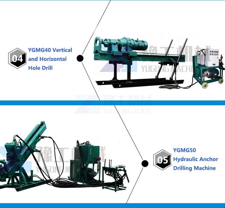 DTH Deep Foundation Pit Support Anchoring Tunnel Boring Drilling Machine