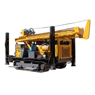 Chinese Water Well Drilling Rig with Air Compressor Good Price