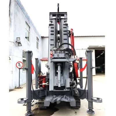 Hydraulic Portable 260meter Water Well Drilling Rig