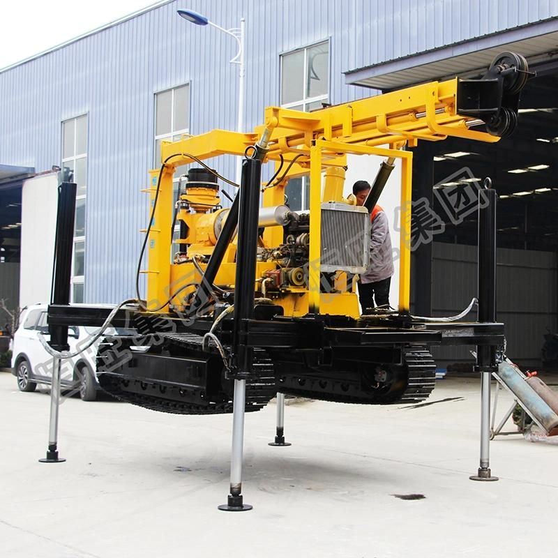 Crawler Water Well Borewell Drilling Machine