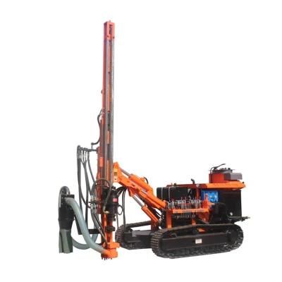 Portable Ground Air Hydraulic Crawler Mining Borehole Drilling Rig Machine