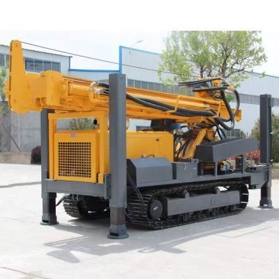 Compound Crawler Rigs Well Water Truck Mounted DTH Drill Rig Drilling Machine
