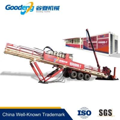 GD 600T(TS) horizontal directional drilling machine for optical fiber/cable/oil/gas pipe