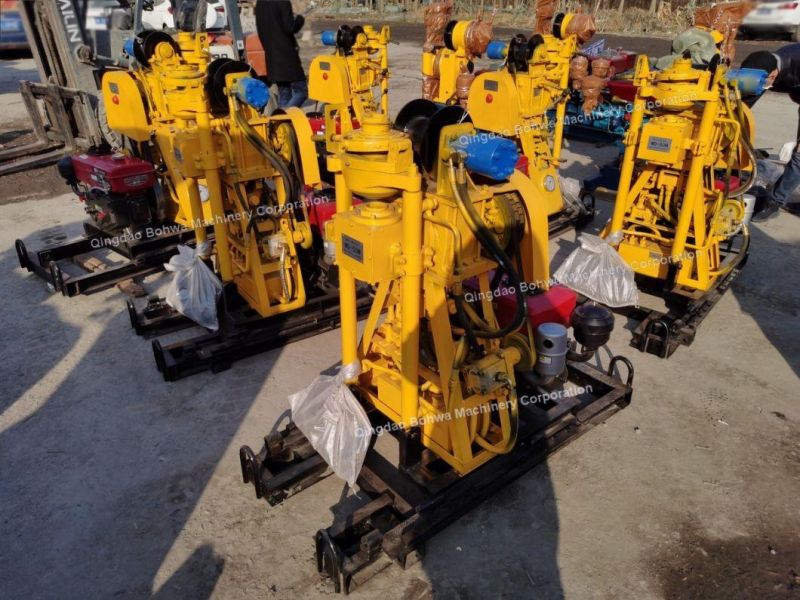 Geotechnical Soil Sampling Drilling Rig with Diesel Engine