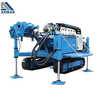 Mud Positive DTH Hammer Impact Drill by Water Crawler Anchor Drilling Rig Good Quality