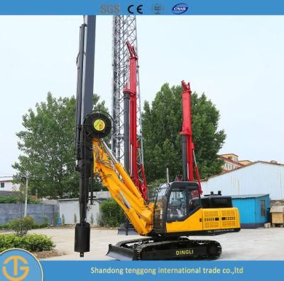 Crawler Mounted Rotary Drilling Small Pneumatic Hydraulic Mechanical Mini Portable Drilling Rig