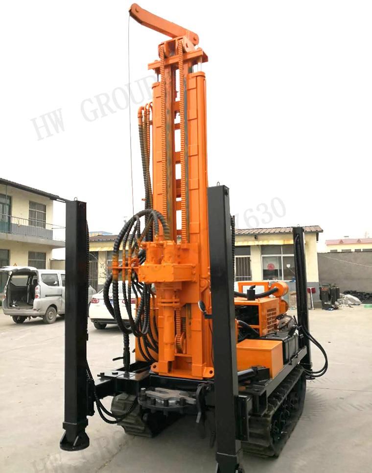 Crawler Mounted DTH Water Well Drilling Machine Drilling Rig for Rock