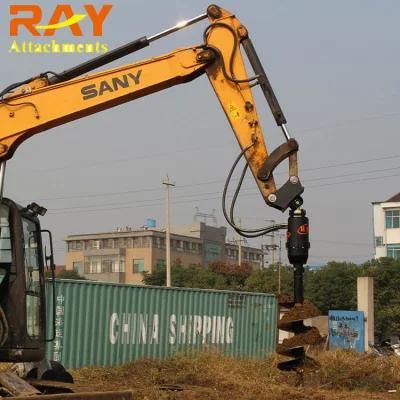 High Quality Earth Soil Auger Digging Machine Post Hole Digger for Excavator/Crane