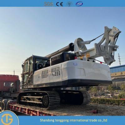 Hydraulic Crawler Surface Drill Crawler Pile Driver Drilling Dr-90 Rig for Free Can Customized