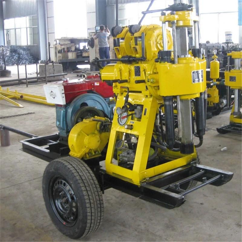 160m Borehole Water Well Usage Mini Water Well Drilling Rig