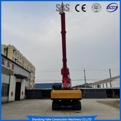 Popular Crawler Hydraulic Rotary Excavating Drilling Rig Machine for Ce with Cummins Engine